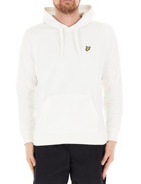 Felpa con cappuccio BIANCO M
