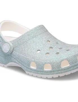 Zoccoli Classic Iridescent Glitter T White EU 22-23
