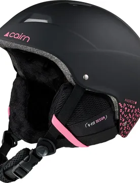 Casque Junior Android Graphic Mat Black / Pink 46-48 cm unisex - Cairn - FashionsVida