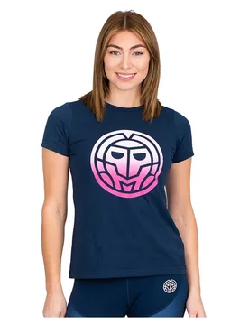 Colortwist Chill Short Sleeve T-shirt Dark Blue S Women - Bidi badu - FashionsVida