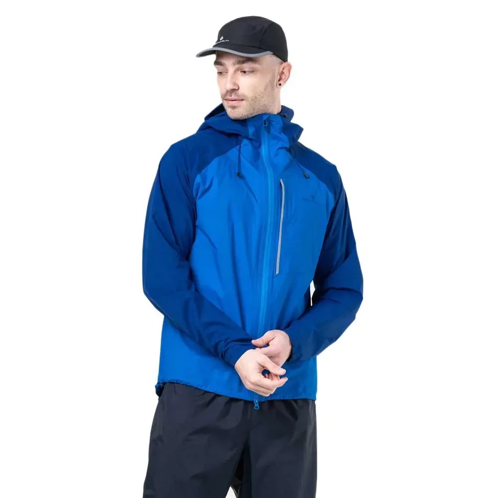 Giacca Tech Storm Ocean / Electric Blue M - Ronhill - FashionsVida