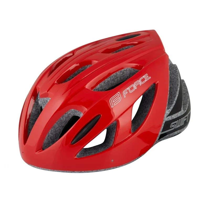 Casco Mtb e bici da strada road SWIFT rosso - FORCE - FashionsVida