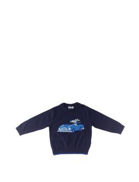 IDO Maglia in cotone BLU NAVY 3A