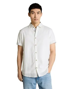 Chemise à Manches Courtes 1049611 White M