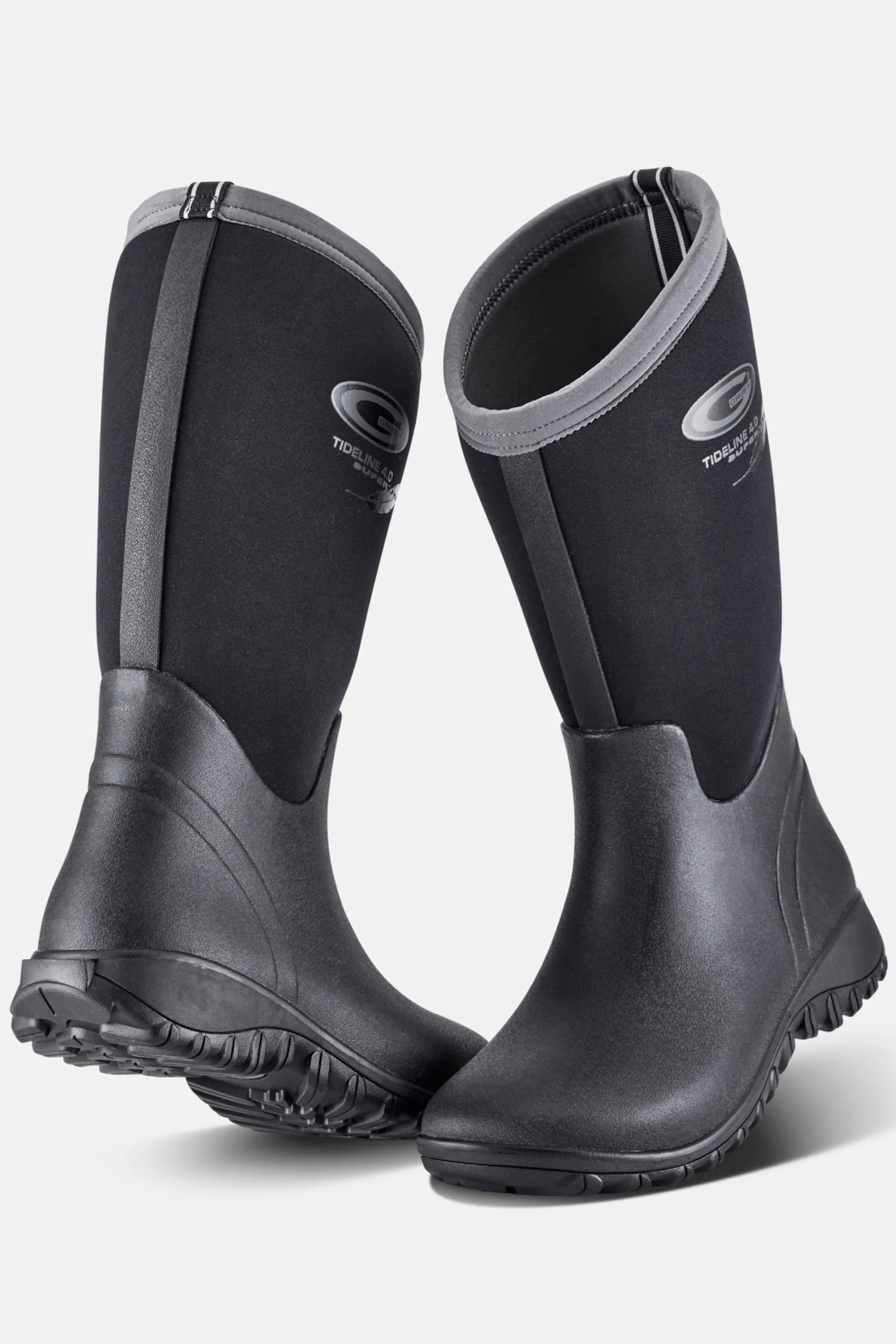 Tideline Womens Wellies - - Size: 4 - GRUBS BOOTS - FashionsVida