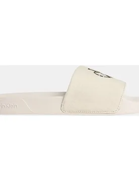 Chanclas de lona con logo - Calvin Klein - FashionsVida