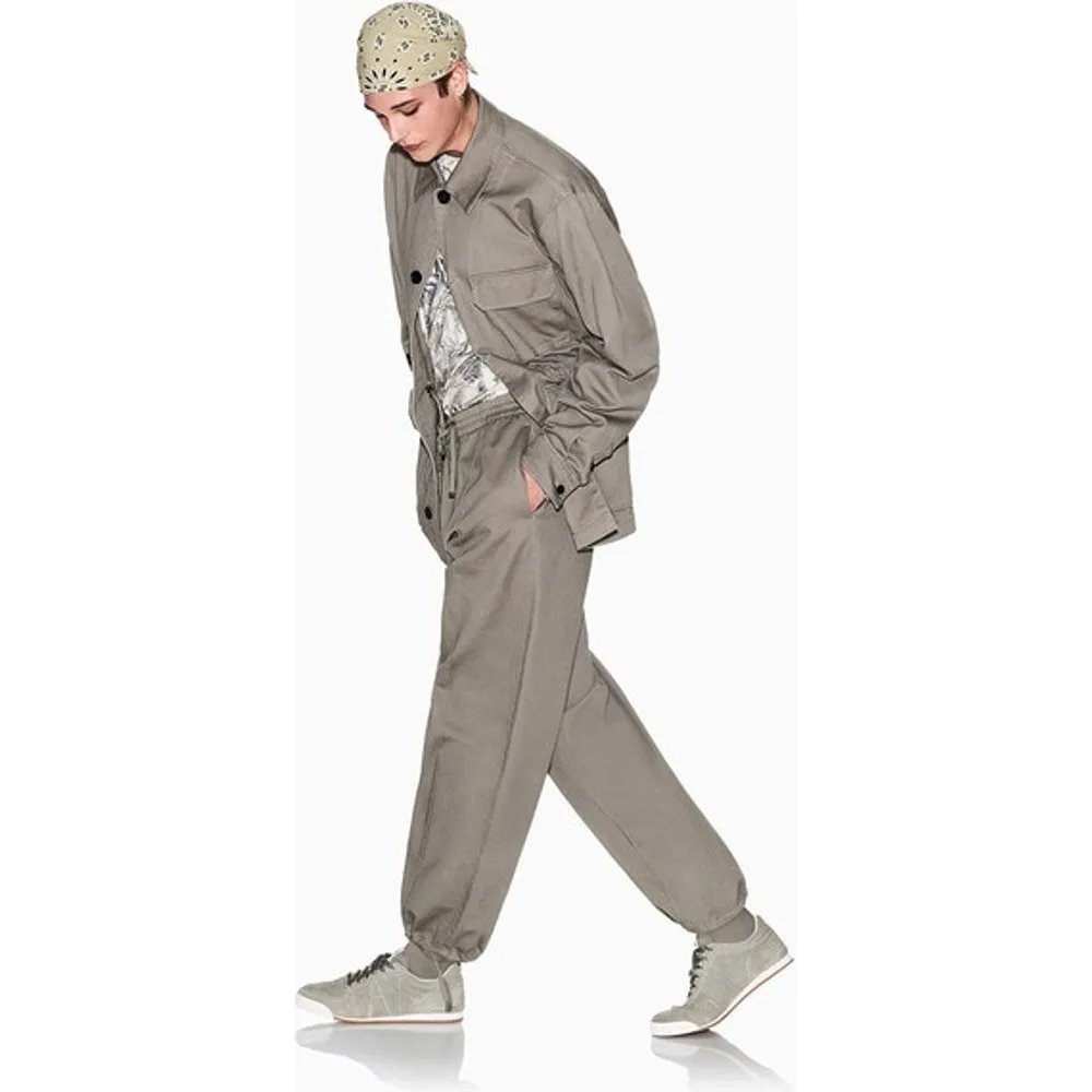 Chaqueta de hombre cuello camisero en algodón - Armani Exchange - FashionsVida