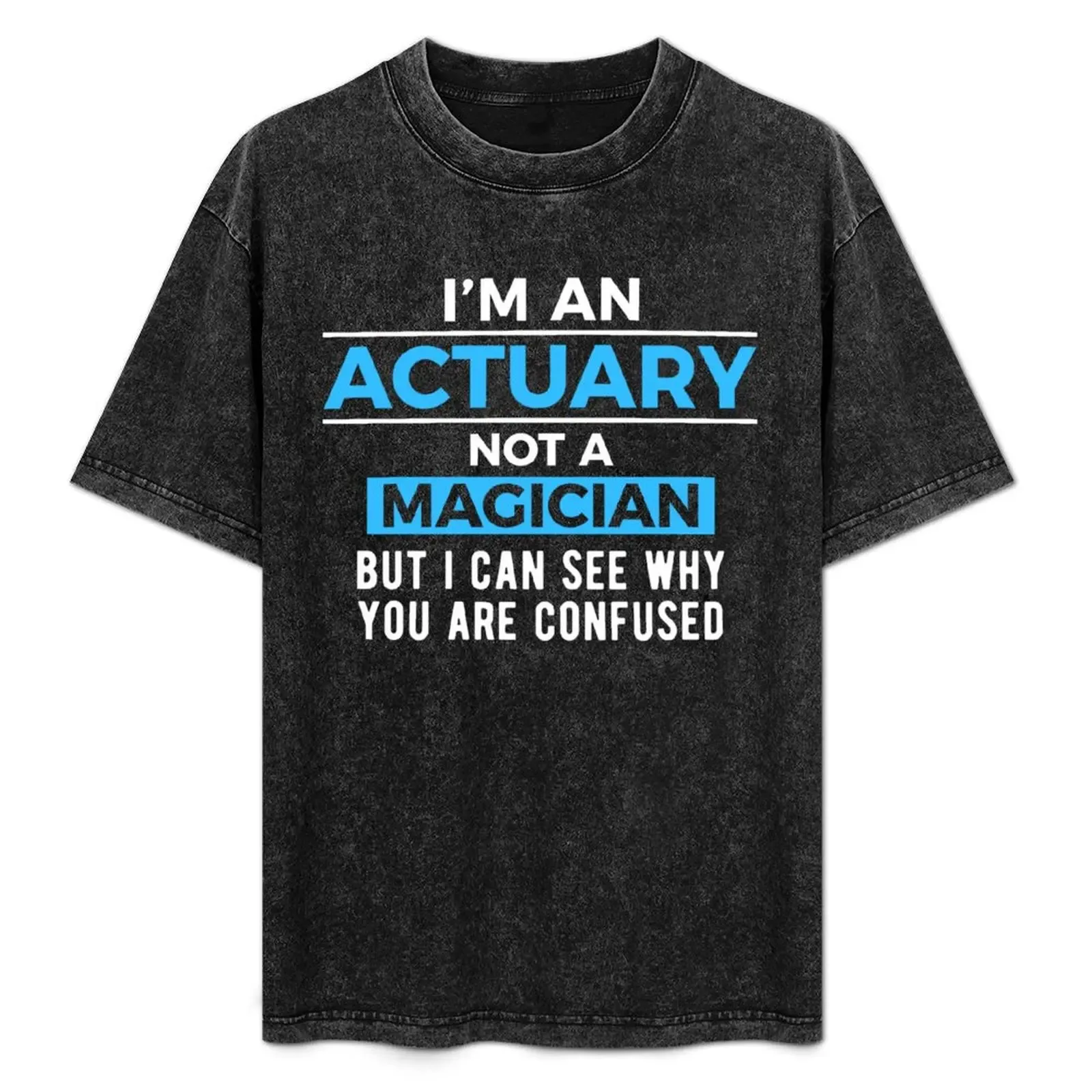 Actuarial Science Actuary Joke T-Shirt Basic Solid Color Short Sleeve T-Shirt - Aliexpress - FashionsVida