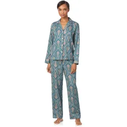 Pijama de mujer de algodón y viscosa
