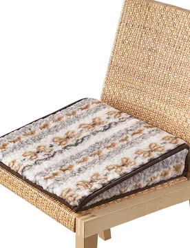 Keilkissen mit Schurwolle mehrfarbig - K&N Schurwolle - FashionsVida