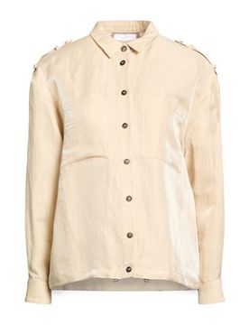 Camisa Mujer Beige 38 Mujer