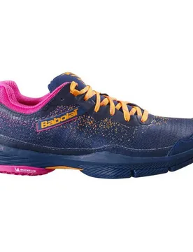 Jet Ritma All Court Shoes Insignia Blue / Pinkberry UK 7 - Babolat - FashionsVida