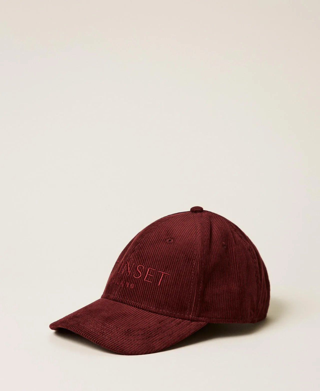 Casquette de baseball en velours - TWINSET - FashionsVida