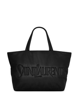 SAINT LAURENT Leather Tote