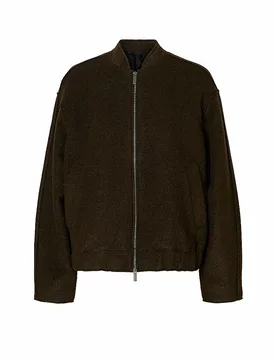 Blusón SLFREIGN marrón 38 - Selected Femme - FashionsVida