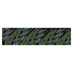 Fascia Per Capelli Coppolo Merino Black / Acid Lime / Deep Water One Size