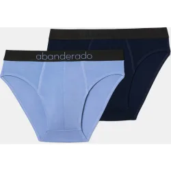 Pack de dos slips de hombre de fibra natural de bambú