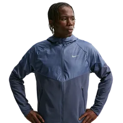 Miler Men Track Tops - Blue - Size L - Poly Woven - Blue - Size: Large
