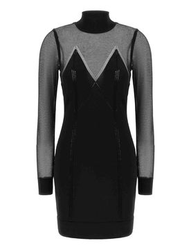 Vestito Con Trasparenze