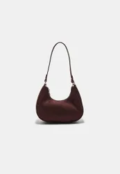 Halbmond-Schultertasche Braun OS