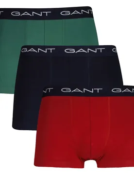 Boxers Brief 3 Unità Cherry Red S - Gant - FashionsVida