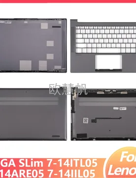 M Laptop LCD Back Cover Top Case/Palmrest/Bottom Base Case For Lenovo YOGA SLim 7-14ITL05 7-14ARE05 7-14IIL05 A C D Cover Grey - Aliexpress - FashionsVida