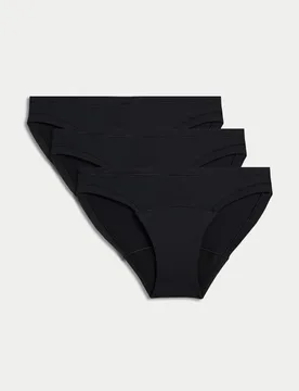 Pk Heavy Absorbency Modal Period Bikini Knickers Black female - M&S - FashionsVida