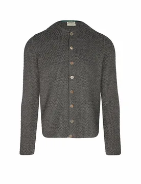 Trachtenstrickjacke XAVER grau XXL herren - Gottseidank - FashionsVida