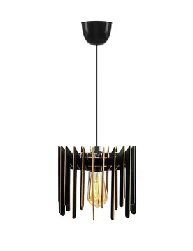Plafonnier Covadonga 23x23x55cm Black 23 x 23 x 55 cm