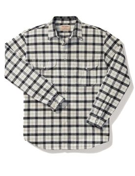Alaskan Guide Shirt 111 Cream Black FMCAM0005 W0167