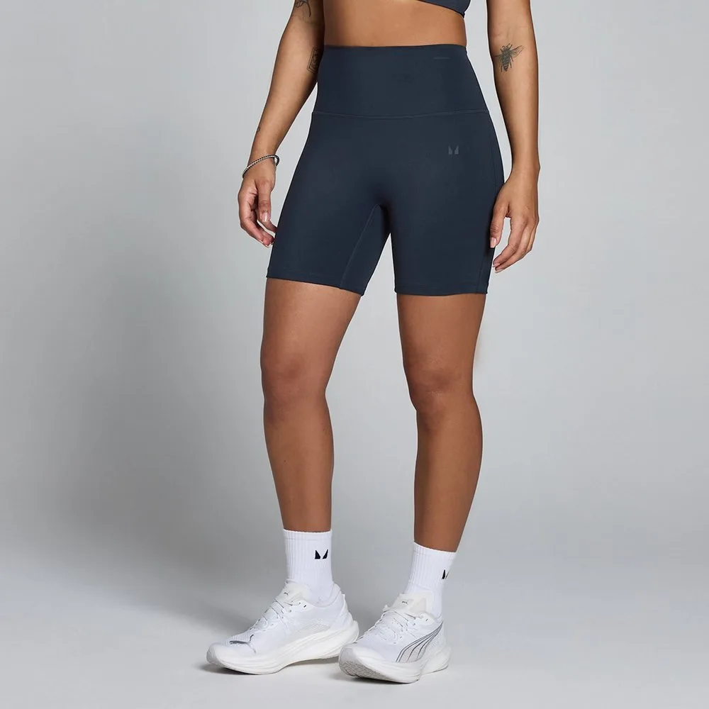 Short de cintura alta Tempo para mujer de MP - marino oscuro - S - MyProtein - FashionsVida