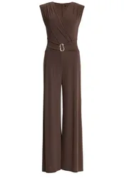Jumpsuit aus Jersey mit überschnitt female