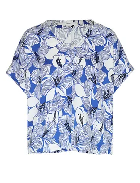 Lanius Blouse bleu 34 - LANIUS - FashionsVida