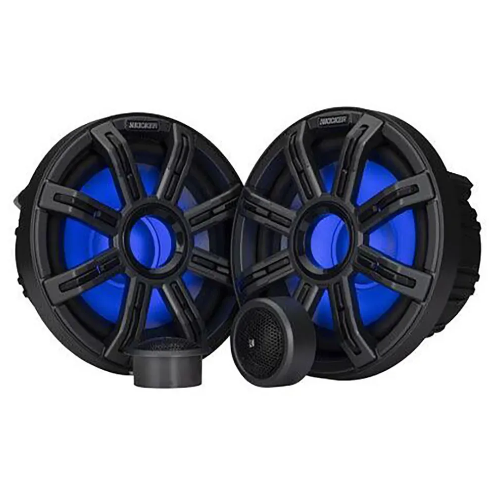 Mss Premium 4 Ohm Speaker 200 Mm 400w Black / White One Size unisex - KICKER - FashionsVida