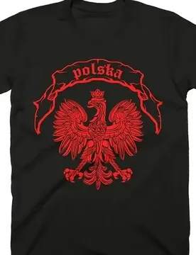 Polska Reichsadler Retro Polish Imperial Eagle Badge T Shirt. Short Sleeve 100% Cotton Casual T-shirts Loose Top Size S-3XL - Aliexpress - FashionsVida