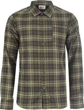 Grole camisa montaña manga larga hombre Verde (M)