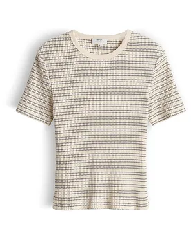Opus Camiseta SOLEILI crema 38 - Opus - FashionsVida