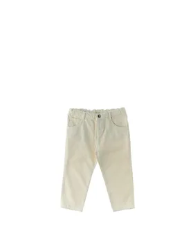 Pantalone in cotone BABY AVORIO 9M - Armani - FashionsVida