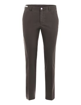 Pantaloni chino in cotone elasticizzato