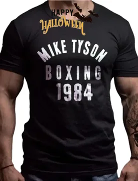 Mike Tyson T-Shirt Boxing Club Design Summer Cotton O-Neck Short Sleeve Men's T Shirt New Size S-3XL - Aliexpress - FashionsVida
