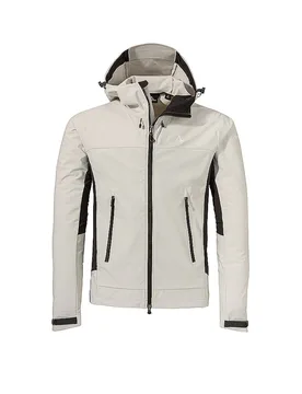 SCHÖFFEL Herren Softshelljacke Style Blaueis Hoodie weiss 48 M - Schöffel - FashionsVida