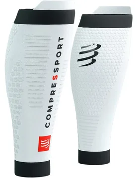 R2 30 pernera calcetines running Blanco - Compressport - FashionsVida