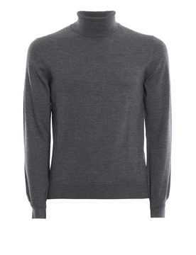 Maglia a collo alto in lana