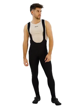 Salopette Larga Guard Nimbus Black - Santini - FashionsVida