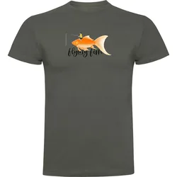Flying Fish Short Sleeve T-shirt Dark Army Green L Men