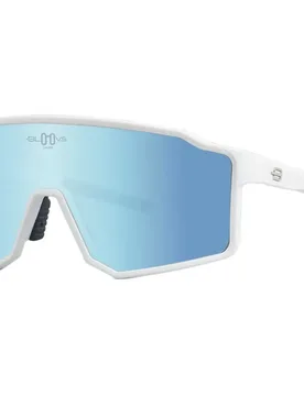 Occhiali Da Sole Polarizzati Copenhague White / Ice Blue - Bloovs - FashionsVida