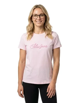 T-shirt à Manches Courtes 21011040 Light Pink V1 S
