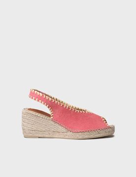 Alpargata de cuña estilo peep toe | LAILA-SD