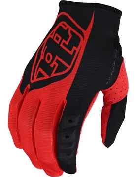 Guanti Bici Troy Lee Design GP GLOVE Rosso Nero taglia S - Troy Lee Designs - FashionsVida