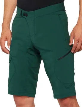 Pantaloni Corti Ridecamp Forest Green - 100percent - FashionsVida
